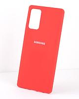 Силиконовый чехол для Samsung Galaxy Note 20 (красный)