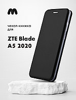 Чехол книжка для ZTE Blade A5 2020 (черный)