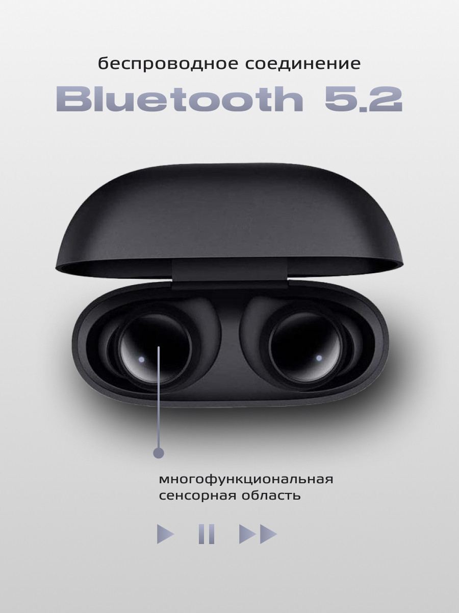 Наушники беспроводные Bluetooth Xiaomi Redmi Buds 3 Lite (Глобальная версия) - фото 4 - id-p216583324