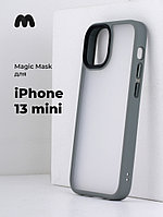 Чехол бампер Magic Mask для iPhone 13 mini (серый)
