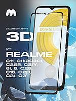 Защитное стекло для Realme C21 / C3 / C11 / C11 (2020) / C15 / C20 / 6i / 5 / C25 / C25s / C21Y / C30 / C33 /