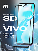 Защитное стекло для Vivo Y91 / Y91i / Y91C / Y93 / Y95 / Y1s (черный)