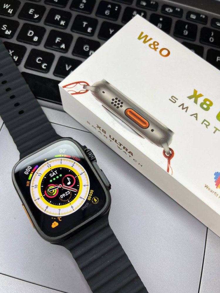 Умные часы Smart Watch X8 Ultra (черный) - фото 1 - id-p216583436