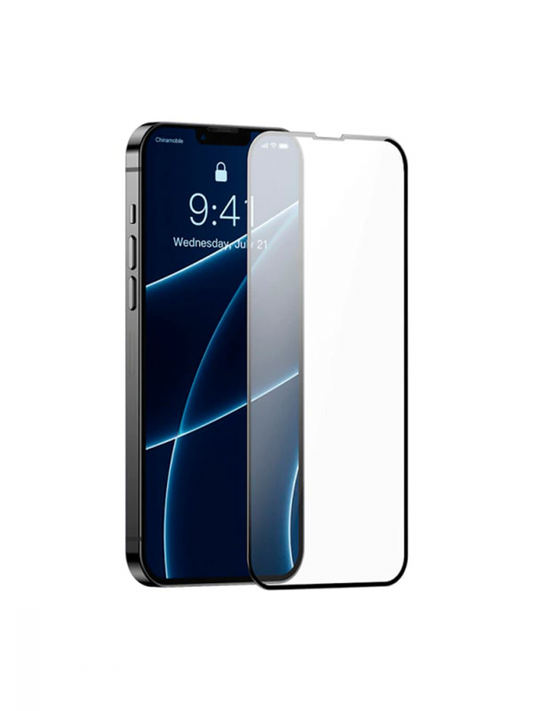 Защитное стекло Baseus Full-screen and Full-glass Tempered Glass для iPhone XR / 11 (черный) - фото 1 - id-p216582548