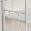 Стеллаж - полка напольная Washing machine storage rack для ванной комнаты / Органайзер - полка над стиральной, фото 9