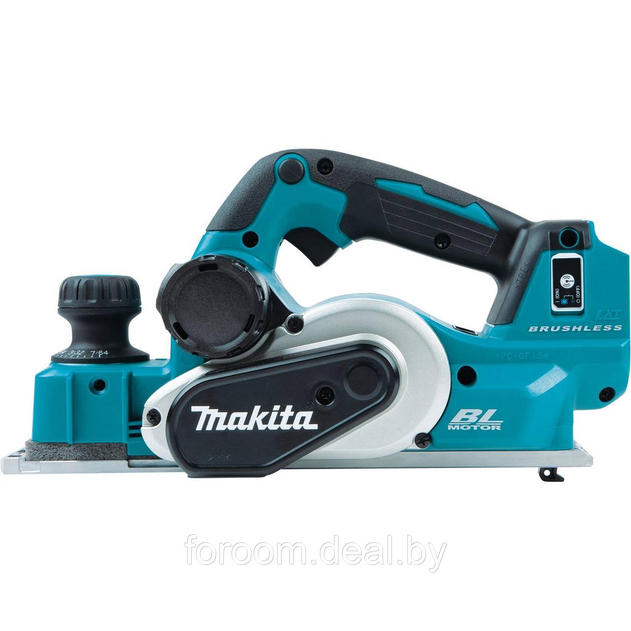 Рубанок аккумуляторный DKP181Z (DKP 181 Z) MAKITA - фото 2 - id-p216589562