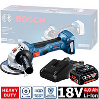 Угловая шлифмашина аккумуляторная GWS 180-LI Professional BOSCH (06019H9025)