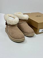 Женские ботинки УГГИ UGG Classic Ultra Mini Sand 37