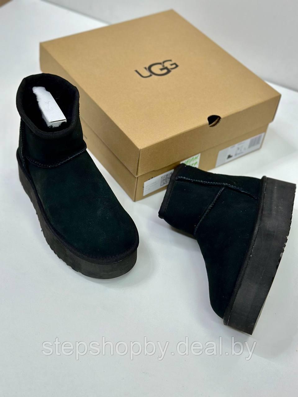 Женские ботинки УГГИ UGG Classic Mini Platform - фото 3 - id-p216592411