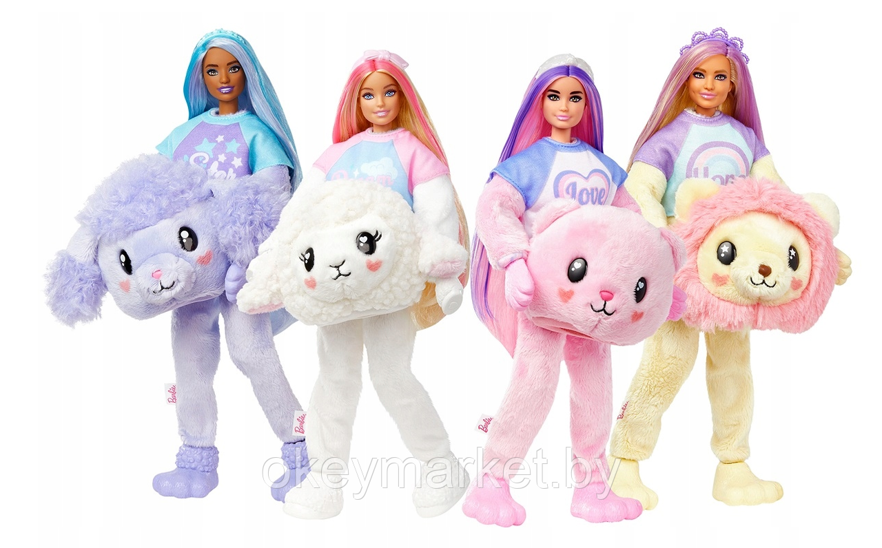 Кукла Barbie Cutie Reveal мишка Тедди HKR04 - фото 9 - id-p216592430