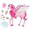 Игровой набор Barbie Pinch of Magic Розовый пегас со светом и звуком HLC40, фото 2