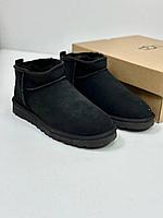 Женские ботинки УГГИ UGG Classic Ultra Mini black 40