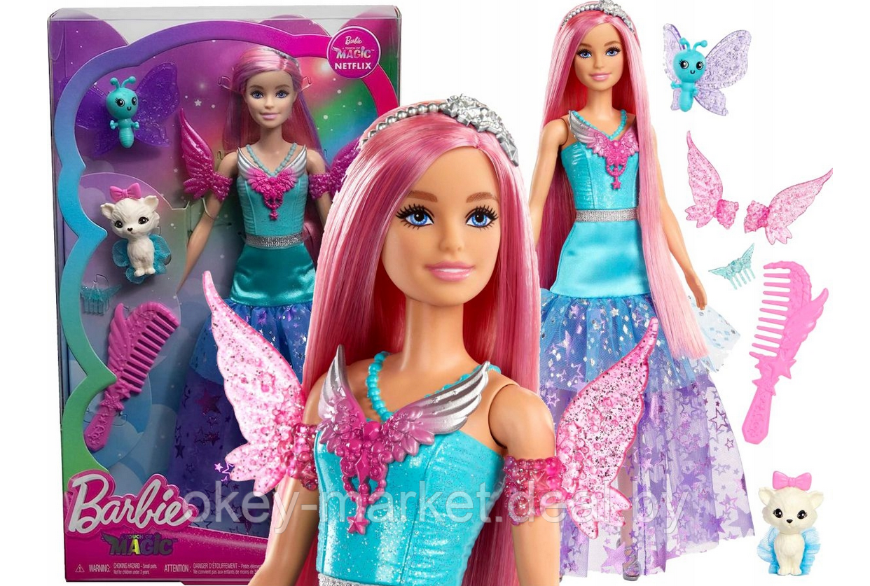 Кукла Barbie Mattel Барби Малибу Робертс в мерцающем наряде HLC32 - фото 1 - id-p216594207