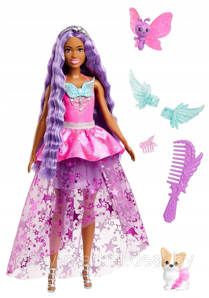 Кукла Barbie Mattel Барби Бруклин Робертс в мерцающем наряде HLC32 - фото 3 - id-p216594295