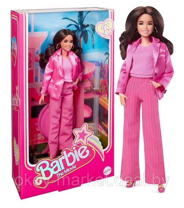 Кукла Barbie The Movie Глория в розовом костюме HPJ98 - фото 7 - id-p216594749