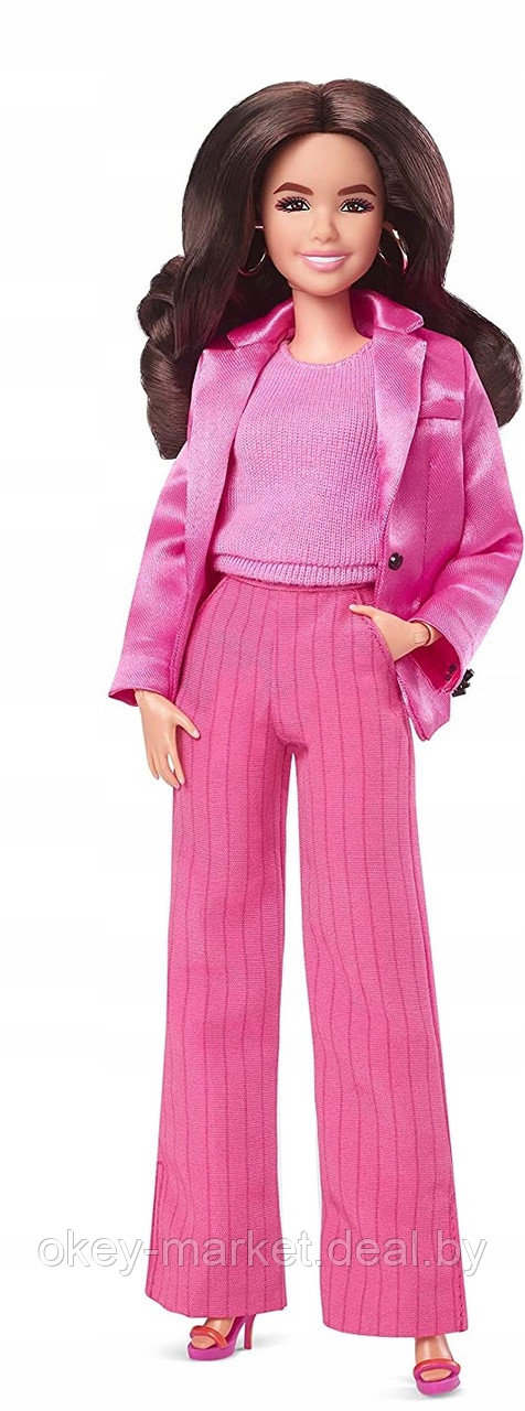 Кукла Barbie The Movie Глория в розовом костюме HPJ98 - фото 4 - id-p216594749