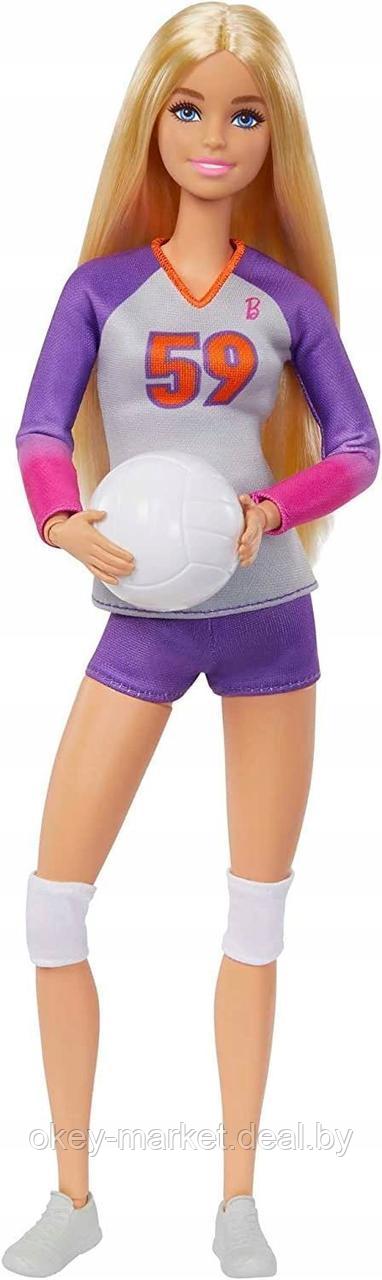 Кукла Barbie Mattel Безграничные движения Волейбол HKT72 - фото 2 - id-p216594784