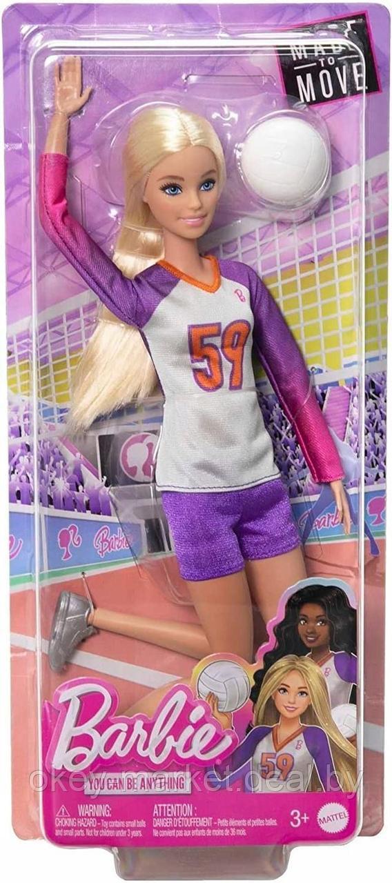 Кукла Barbie Mattel Безграничные движения Волейбол HKT72 - фото 6 - id-p216594784