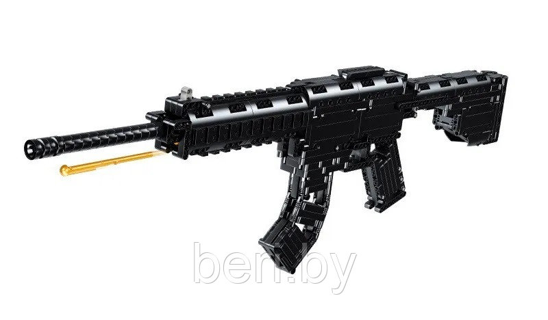 41015 Конструктор Штурмовая винтовка M416, 847 деталей - фото 3 - id-p216596662