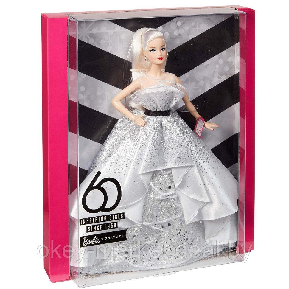 Коллекционная кукла Barbie 60-й день рождения FXD88 - фото 4 - id-p109935204