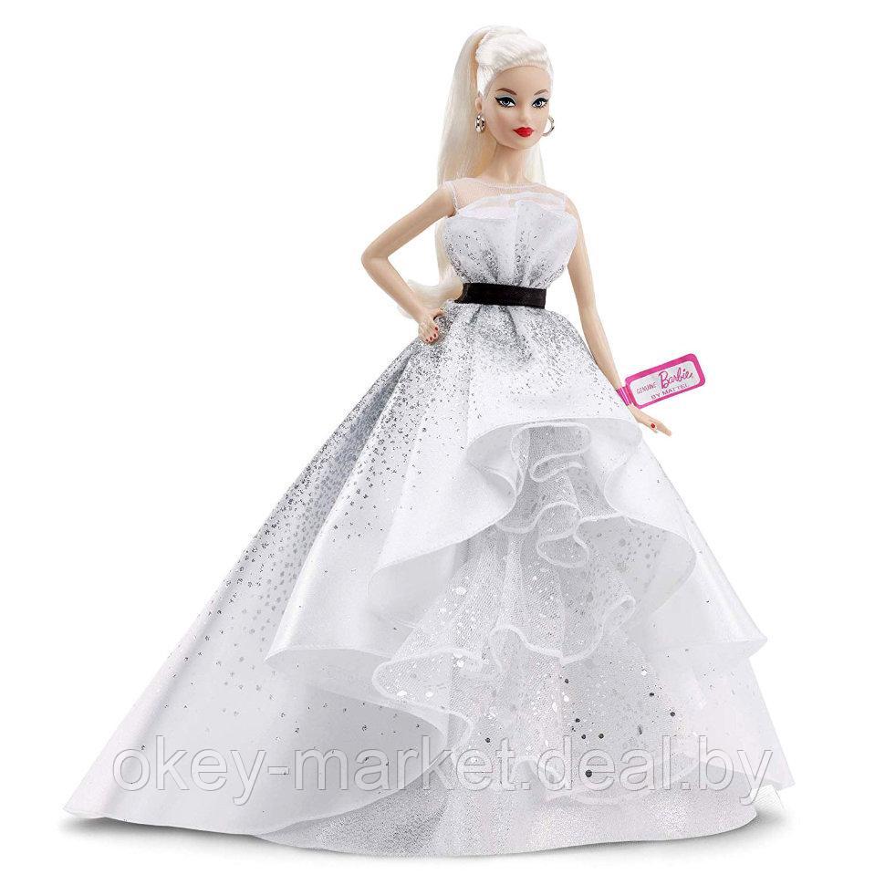 Коллекционная кукла Barbie 60-й день рождения FXD88 - фото 1 - id-p109935204