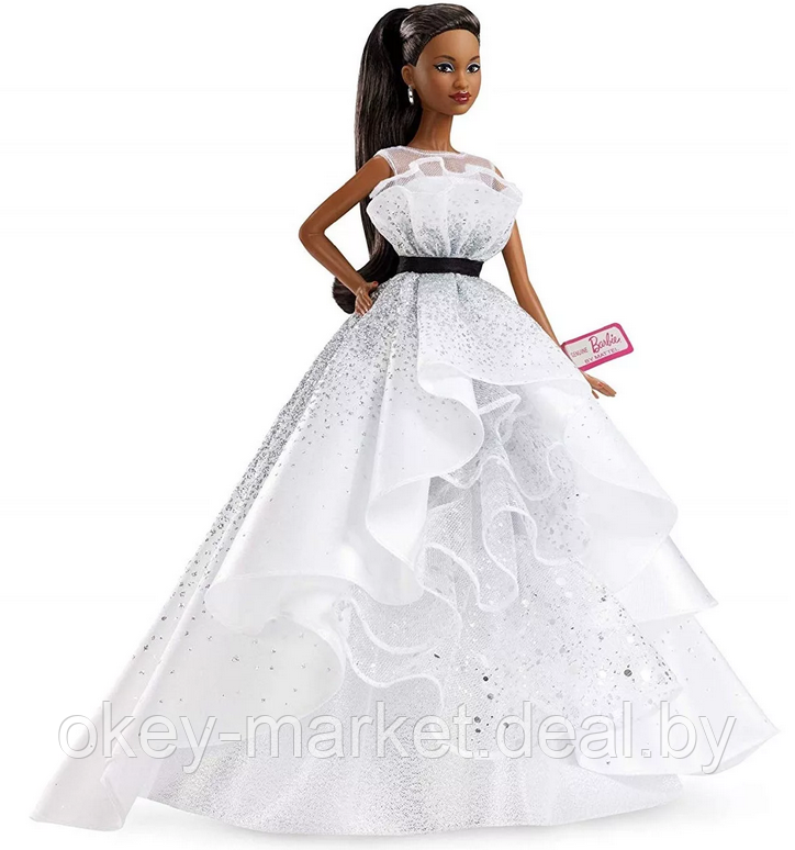 Коллекционная кукла Barbie 60-й день рождения FXD79 - фото 1 - id-p216597311