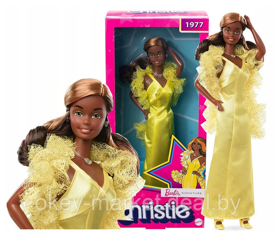 Коллекционная кукла Barbie Mattel Signature Superstar Christie GXL28 - фото 1 - id-p216597628