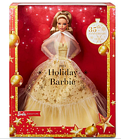 Коллекционная кукла Barbie Signature 2023 Holiday HJX06