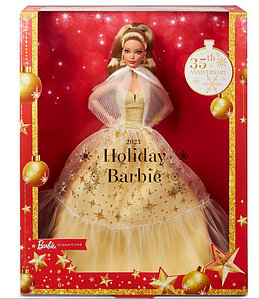 Коллекционная кукла Mattel Barbie Signature 2023 Holiday HJX06