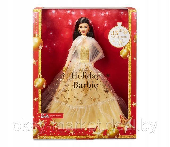 Коллекционная кукла Barbie Signature 2023 Holiday HJX07 - фото 2 - id-p216597711