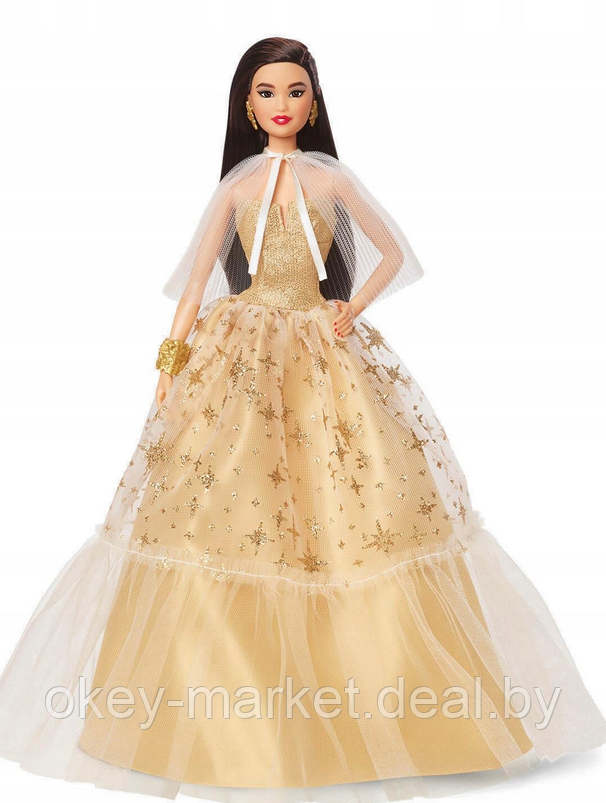 Коллекционная кукла Barbie Signature 2023 Holiday HJX07 - фото 6 - id-p216597711