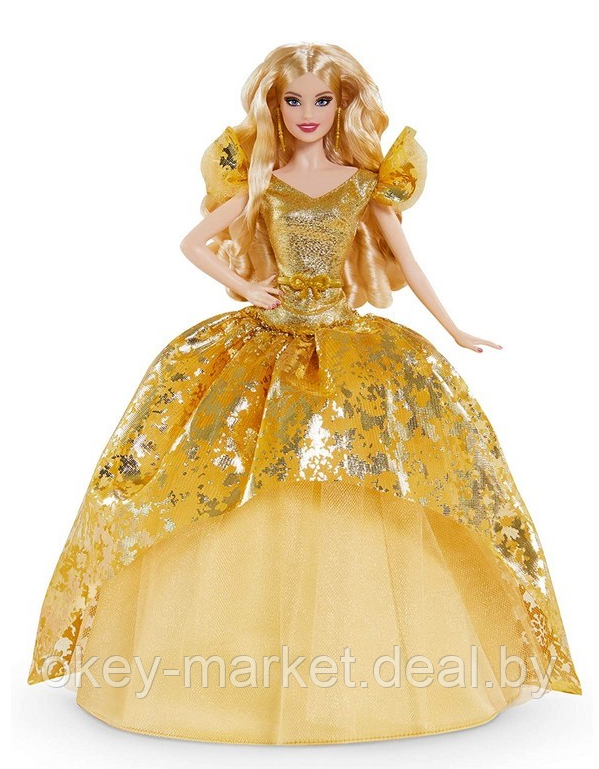 Коллекционная кукла Barbie Signature Праздничная Барби 2020 GHT54 - фото 1 - id-p144487167