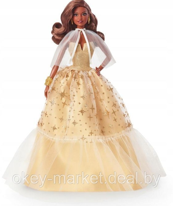 Коллекционная кукла Barbie Signature 2023 Holiday HJX06 - фото 3 - id-p216597720