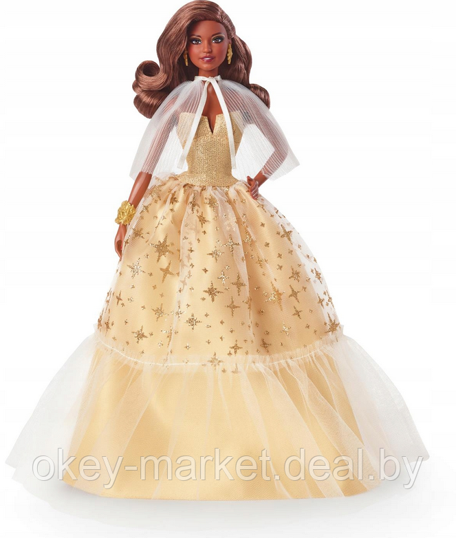 Коллекционная кукла Barbie Signature 2023 Holiday HJX06 - фото 5 - id-p216597720