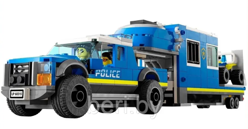 98280 Конструктор LX City Полицейский транспорт, Аналог LEGO, 768 деталей - фото 4 - id-p216584759