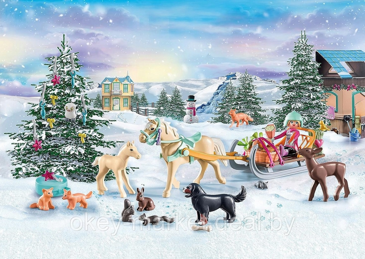 Адвент календарь Мир лошадей Playmobil 71345 - фото 6 - id-p113222988