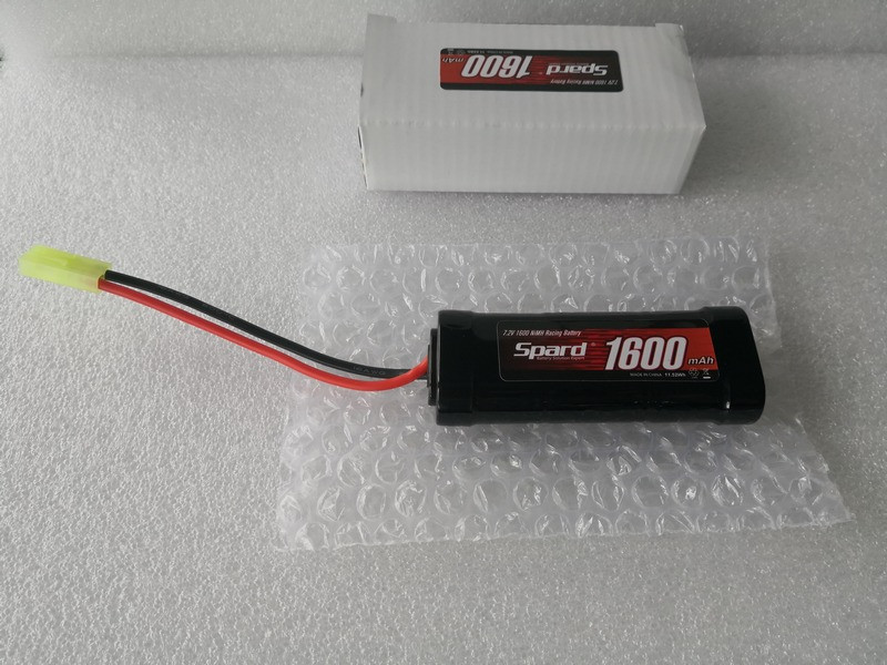 Аккумулятор Ni-Mh Spard 1600mAh, 7,2V, Mini Tamiya - фото 1 - id-p216602436