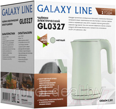 Электрочайник Galaxy GL 0327 - фото 5 - id-p216606263