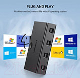 Сплиттер Ugreen USB 2.0 Sharing Switch 4x1 / 30346, фото 7