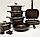 RL-ES2115G Набор посуды с антипригарным покрытием, Royalty Line, капсульное дно, фото 3