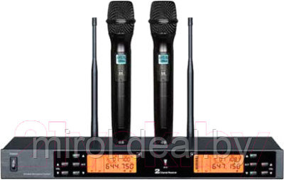 Радиосистема микрофонная LAudio LS-Q5-2M - фото 1 - id-p216607824