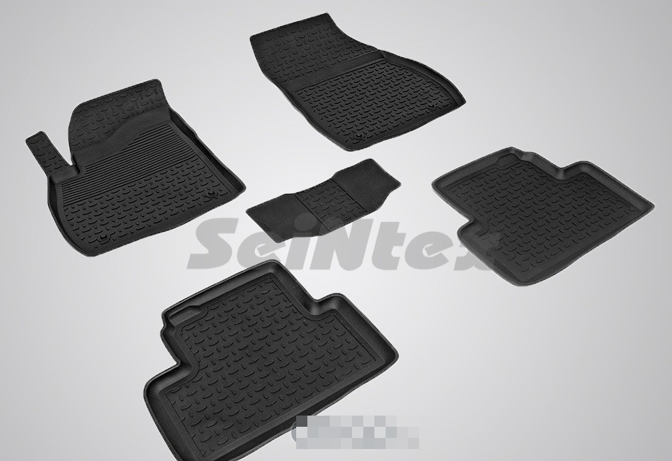 Коврики резиновые Seintex с высоким бортиком для салона Opel Zafira C 2012-2023. Артикул 83434 - фото 1 - id-p216609674