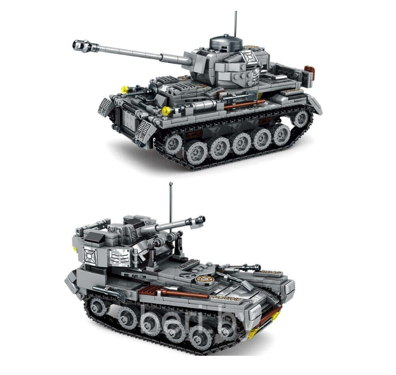 66003 Конструктор Немецкий танк 2в1 Panzer IV, 803 детали - фото 2 - id-p216609683