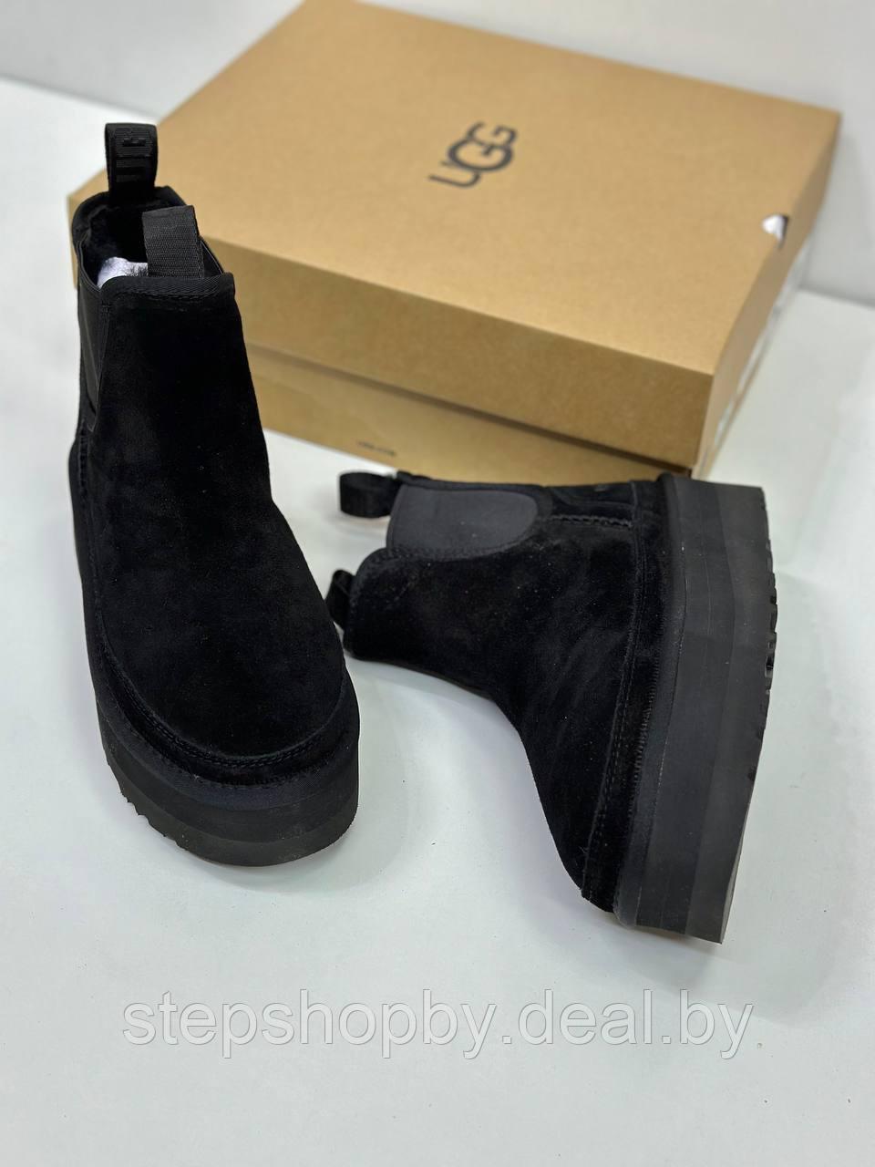 Женские ботинки УГГИ UGG Neumel Platform Chelsea - фото 2 - id-p216609739