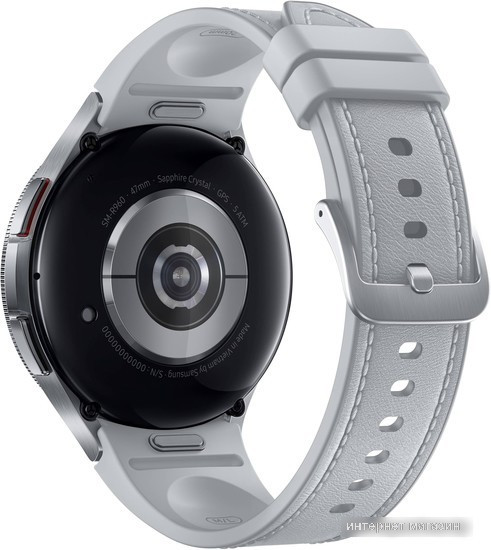 Умные часы Samsung Galaxy Watch 6 Classic 47 мм (серебристый) - фото 3 - id-p216610013