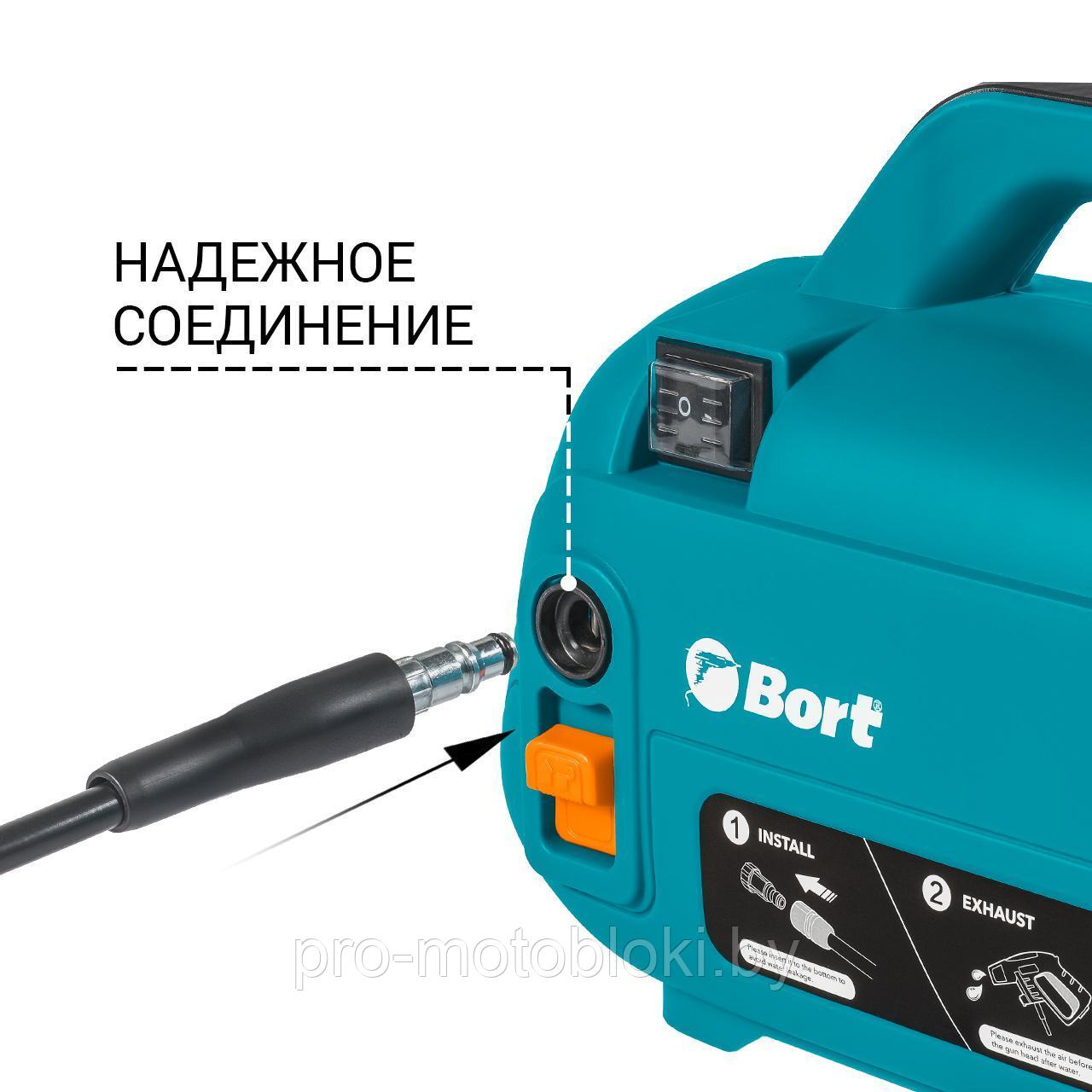 Мойка высокого давления BORT BHR-1600-Compact - фото 5 - id-p216611018
