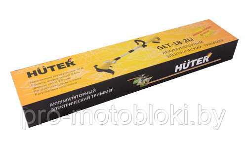 Триммер аккумуляторный Huter GET-18-2Li - фото 5 - id-p216611023