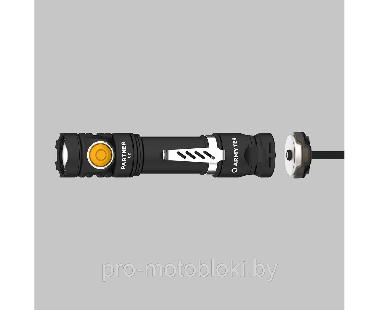 Фонарь Armytek Partner C2 Magnet USB Белый - фото 3 - id-p216611122