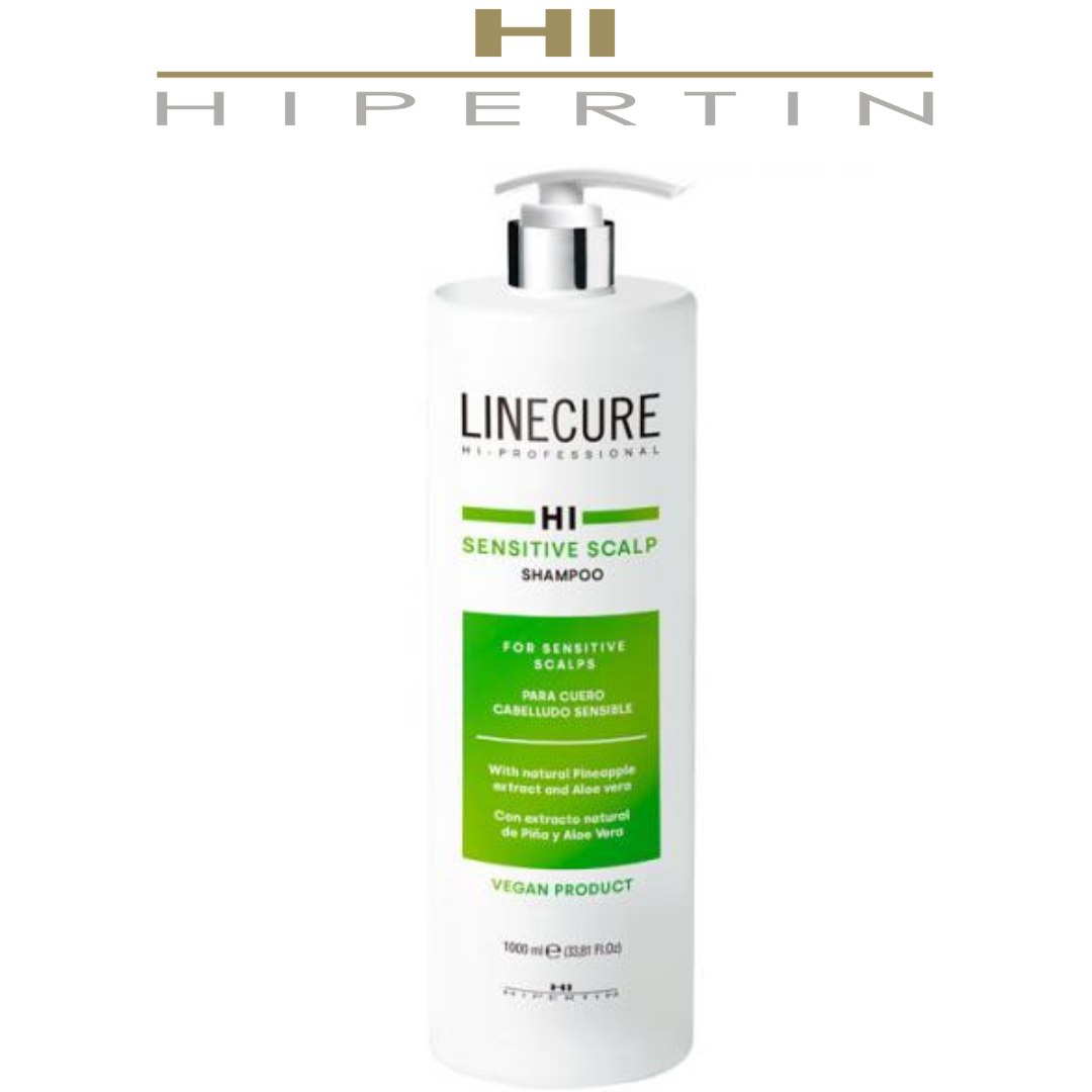 Шампунь для чувствительной кожи головы Hipertin Linecure Sensitive Scalp Shampoo 1000