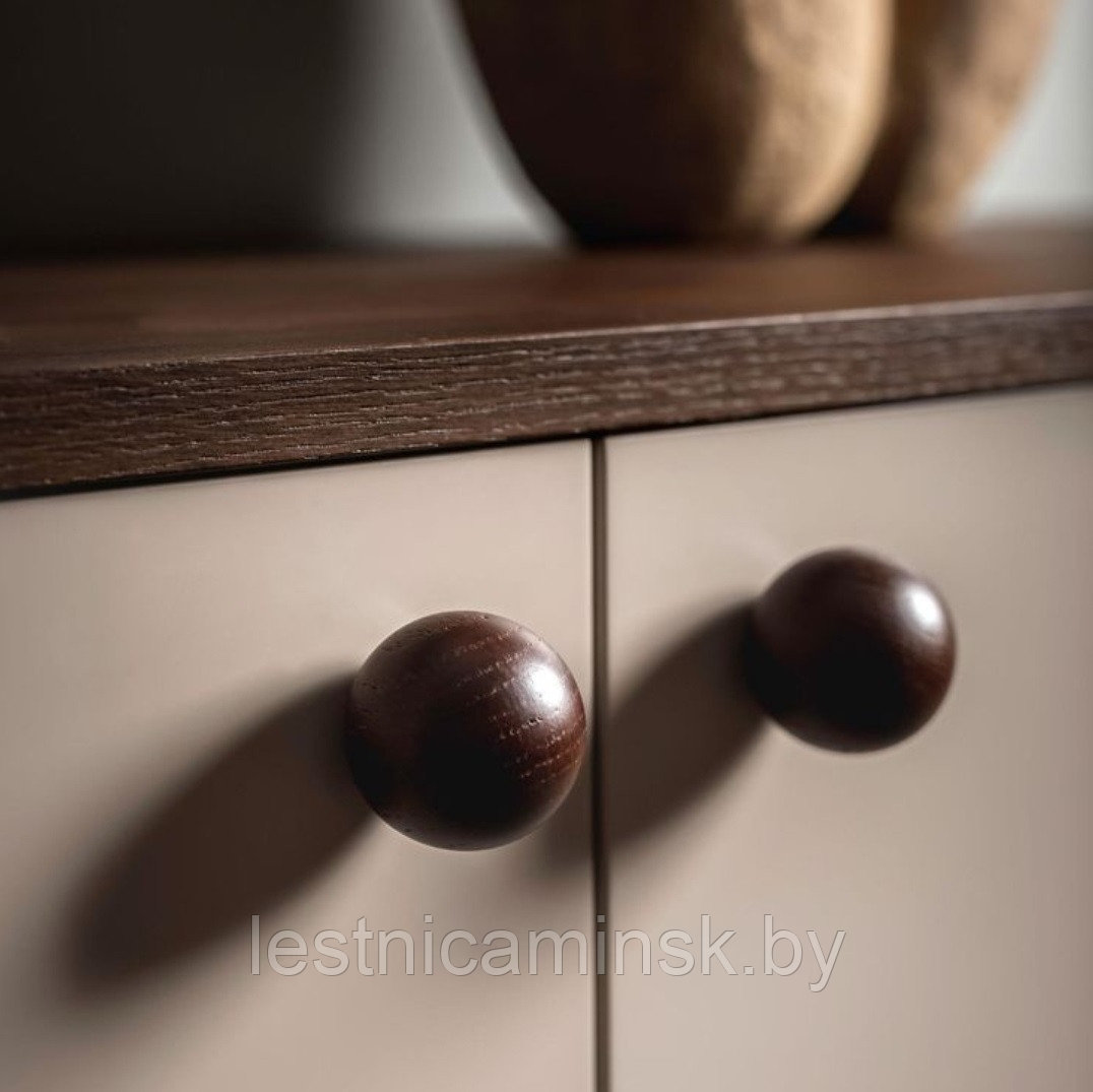 Ручка для мебели деревянная (РМ 12) из дуба или ясеня. Диаметр 30 мм. Шлифованные под покрытие. - фото 6 - id-p159239197
